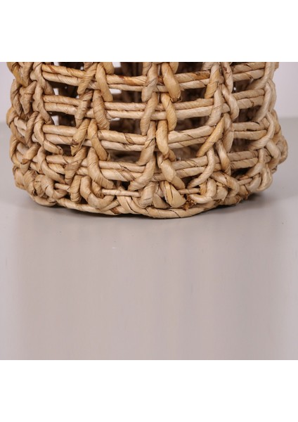 Mylamp Edis Doğal Abaka 25X25 cm Kapaklı Çamaşır ve Dekorasyon Sepeti fırsatları