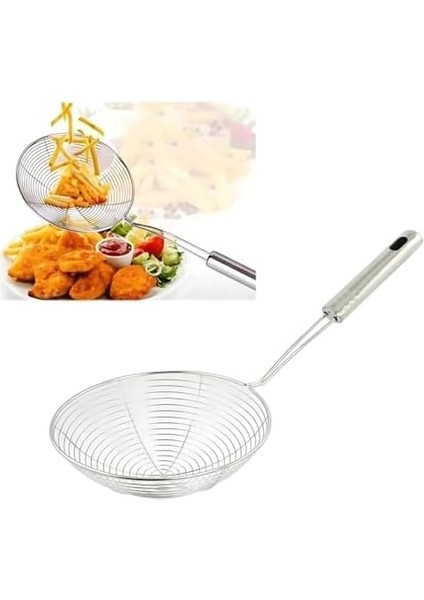 Çelik Kızartma Kevgiri Yağ Süzgeci Tel Süzgeç modelleri