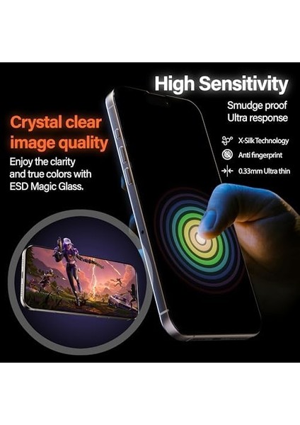iPhone 15 / iPhone 16 Ekran Koruyucu - Hd Çözünürlük, Toz Bırakmayan Kolay Kurulum, 5d Siyah Çerçeve, Güçlendirilmiş Kenar Koruması, Darbelere Dayanıklı Cam fiyatları