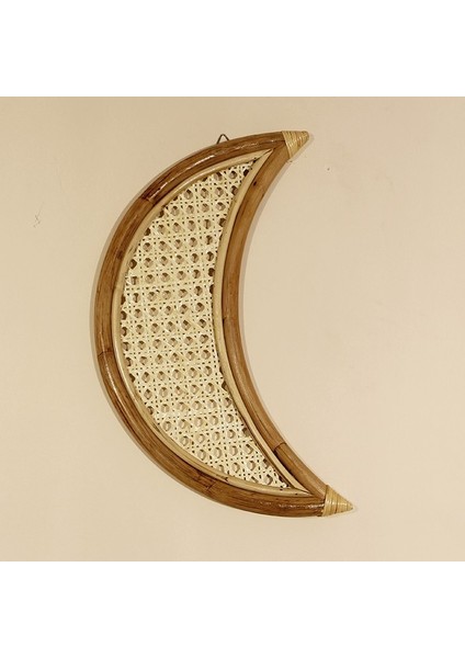 Mylamp Çocuk Odası Hazeran Ay Duvar Dekorasyonu 40X20 cm fırsatları