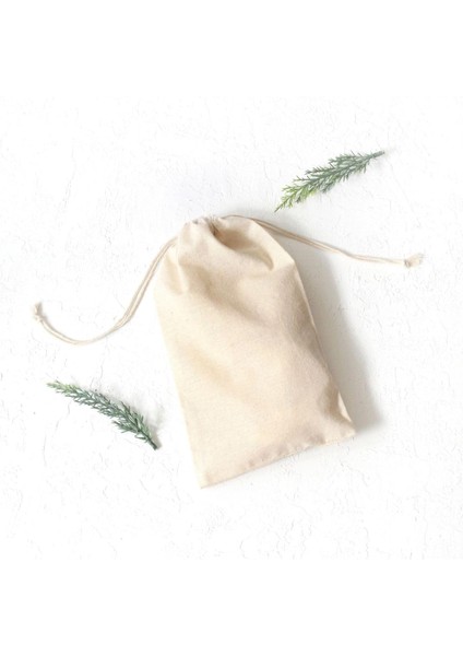 Krem Ham Bez Kumaş Kese, 9X12 Cm 10 Adet