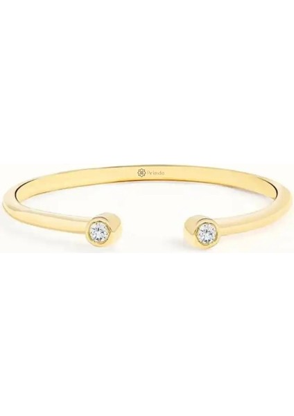 0,02 Karat Pırlanta Minimal Yüzük