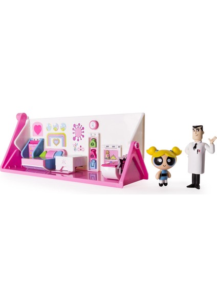 Powerpuff Girls - Flip To Action Playset By Power Puff
