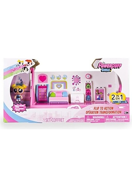 Powerpuff Girls - Flip To Action Playset By Power Puff modelleri
