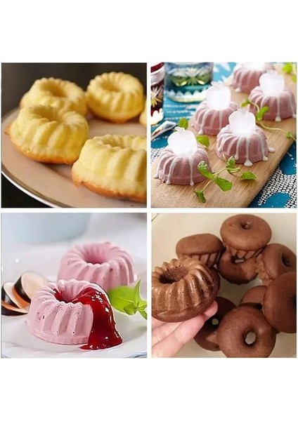 Home Göbekli Muffin Pisirme Kalıbı 12 Adet Silikon Kek Kalıbı Muffin Cupcake Kalıbı Kek Çikolata ve Sade Kek Için Silikon Pişirme Kalıbı (12) fiyatları