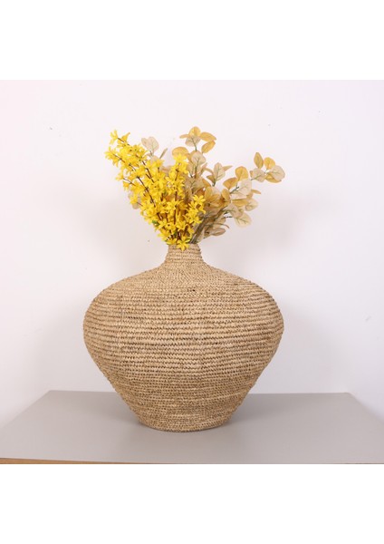 Mylamp Garlıc Rafya Sepet- Saksı 50X50 cm fiyatları