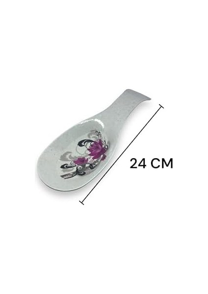 Tezgah Üstü Kirli Kaşıklık- 24 cm Çiçek Desenli fiyatları
