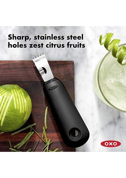 - Good Grips Soyma Bıçaklı Limon Rendesi ve Limon Kabuğu Soyma Aleti, Siyah fiyatları