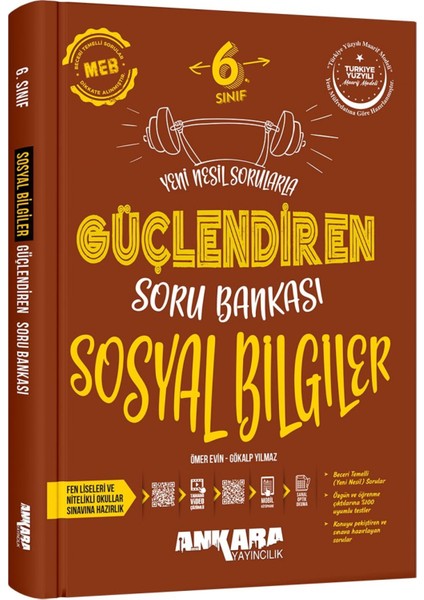 6. Sınıf Güçlendiren Sosyal Soru Bankası