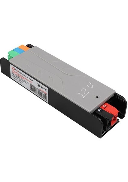 Powermaster PM-26838 12 Volt 5 Amper 60 Watt Slim Metal Kasa Adaptör Voltaj Göstergeli 148X43X27MM