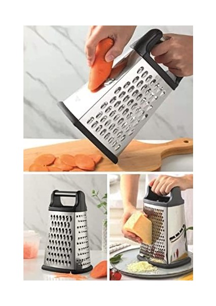 Group - Çelik Mutfak Rendesi - Geniş Yüzey - Ince Kalın Rende - Doğrayıcı fiyatları