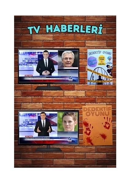 Story Dedektif Oyunu-Cinayet Oyunu-Çözülemeyen Davalar-Cinayet Çözme-Suçluyu Bulma-Kutu Oyunu-Katili Bulma (Ayaz ve Ayşe Vakaları) modelleri