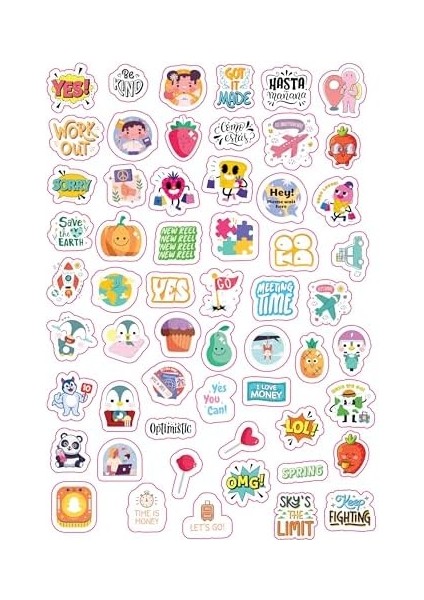 Wear Colour Kid 800+ Eğlenceli Çıkartma - Planner ve Gift Stickers fiyatları