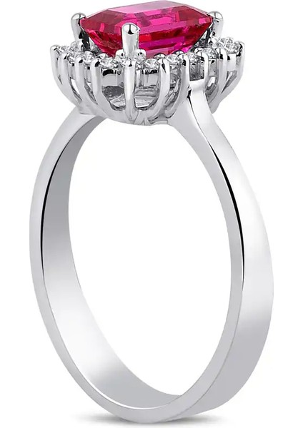 1,22 Karat Pırlanta Yakut Yüzük fiyatları