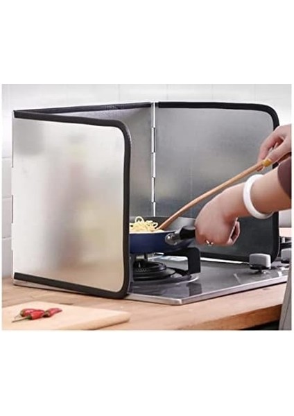 Ocak Arkası Koruyucu Yağ Sıçratmaz Panel Küçük Boy Tekli Ocak Için Uyumludur 30+30+30 fiyatları