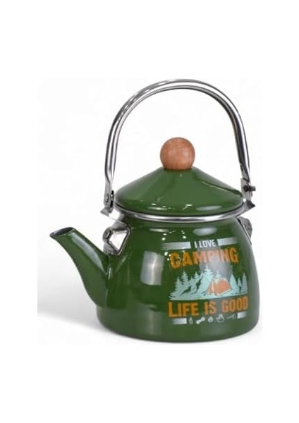 Home Camping Emaye Demlik Kettle Küçük 1.1 Lt fiyatları
