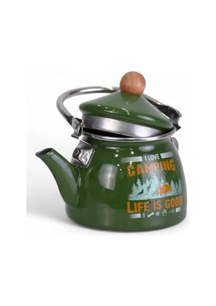 Home Camping Emaye Demlik Kettle Küçük 1.1 Lt modelleri