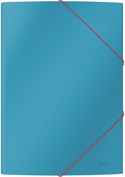 Cosy Soft Touch Lastik Kilitli Dosya, A4, Mavi