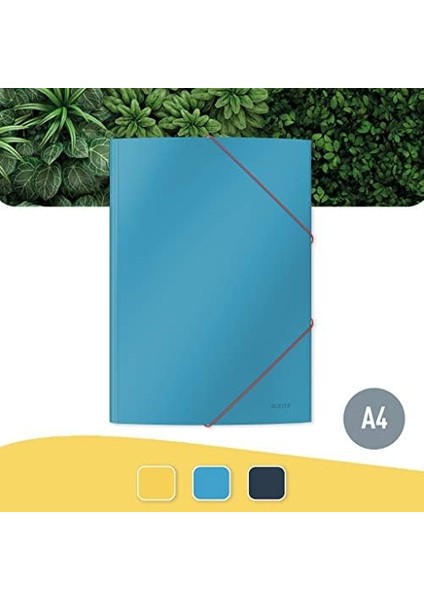 Cosy Soft Touch Lastik Kilitli Dosya, A4, Mavi modelleri