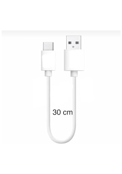 Elektronik Kısa 30 cm 27W Hızlı Type C Şarj Kablosu USB To Type-C Dönüştürücü Pd Hızlı Şarj Data Kablo, Powerbank ve Araç Içi Şarj Kablosu Uyumlu fiyatları