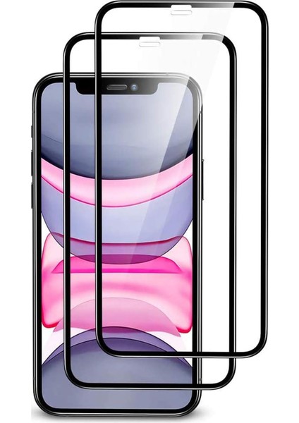 Adet] Mobile Store iPhone 11 Uyumlu 5d Glass Ekran Koruyucu Tam Kaplayan Cam, iPhone Xr ile Uyumludur