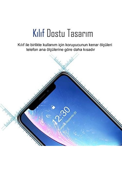 Adet] Mobile Store iPhone 11 Uyumlu 5d Glass Ekran Koruyucu Tam Kaplayan Cam, iPhone Xr ile Uyumludur fiyatları