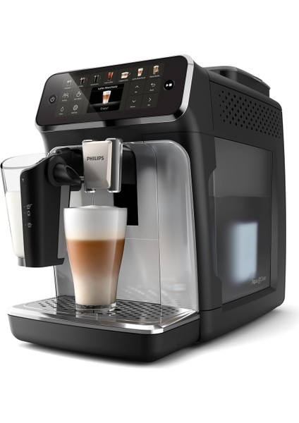 4400 Serisi Lattego Tam Otomatik Espresso Makinesi 12 Sıcak ve Soğuk Içecek, Quickstart, Silentbrew, Aquaclean (EP4446/70)