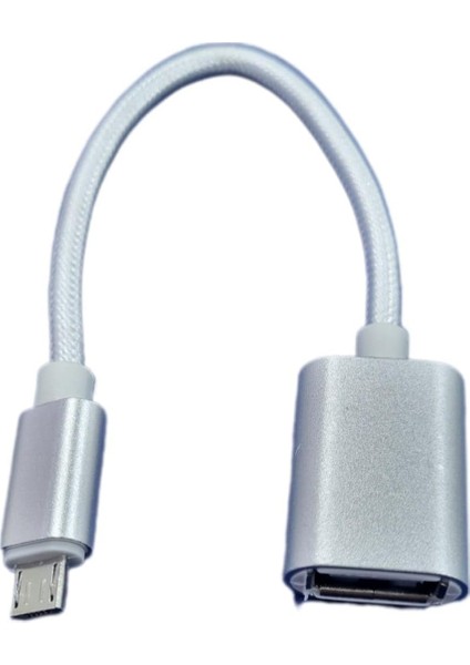 USB To Micro USB Cep Telefonu Otg Çevirici (Usb Girişi Micro USB Ye Dönüştürücü Kablo Cable To Micro Otg Usb) Tak Çalıştır !! Hasır !!