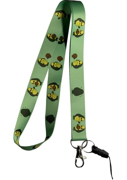 Cute Avokado Boyun Ipi ve Telefon Askısı