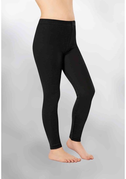 Kız Çocuk Termal Içlik Tayt 11-12 Yaş-Siyah 1 Adet