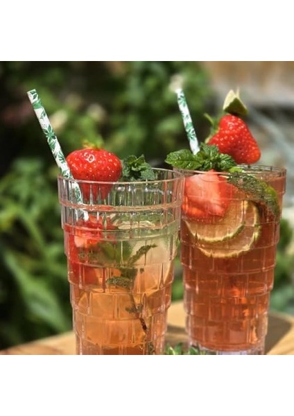 380ML 6 Adet Kokteyl Seti, Kristal Kare Desenli Cam Bardak,sıcak Soğuk Içecekler Için Borosilikat Cam, Buzlu Içecekler,kokteyller Için Ideal Ergonomik Tasarım modelleri