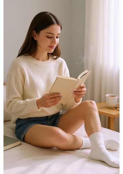 Unisex 5 Çift Premium Kalite Yüksek Pamuklu Kolej Çorap fiyatları