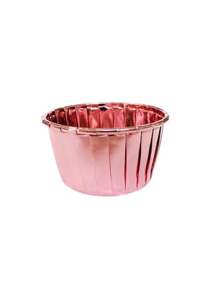 Muffin Kek Kapsülü Rose Gold 25LI fiyatları