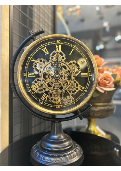 Vitale Metal Dünya Duvar Saati 29*18*43 cm AK.JI0040 fiyatları