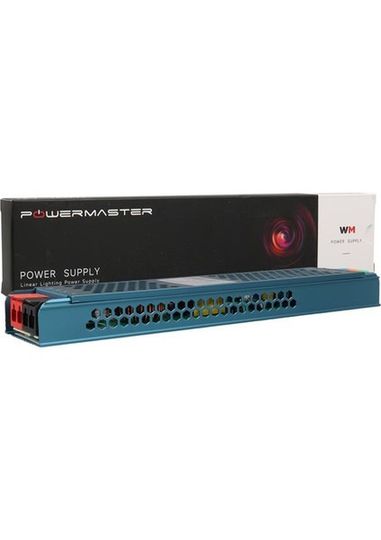 Powermaster PM-26831 12 Volt 12.5 Amper 150 Watt Slim Metal Kasa Adaptör 238X50X23MM indirimleri