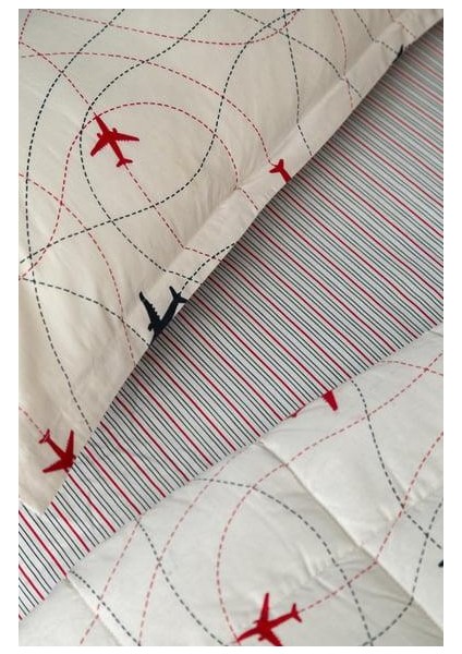 Plane Tek Kişilik Yatak Örtüsü Set fiyatları