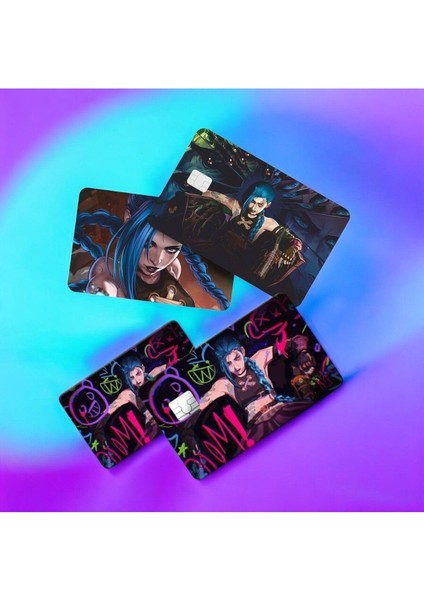 Major Selection 4 Adet Kredi Kartı Sticker - Arcane