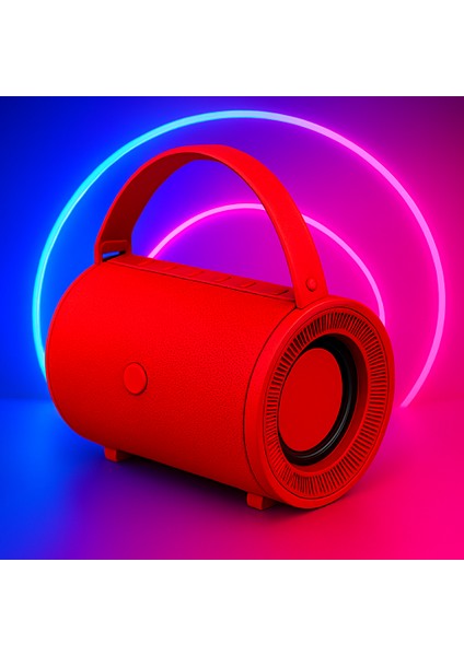 Bluetooth Hoparlör | 5w Güç, 1500mah Pil, Kumaş Tasarım & Taşıma Kolu Onederv3