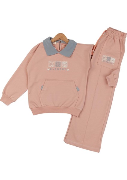 Yavrucak Elegent 9-12 Yaş Kız 2li TAKIM-7063347 - Somon