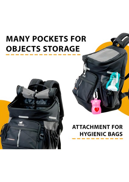 Voyager 400 Evcil Hayvan Taşıma Çantası Siyah 33X23X41CM indirimleri