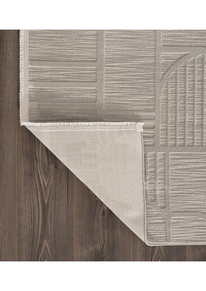 Tablo TL009A Gri Halı Geometrik Desen Antialerjik Pamuk Taban Yıkanabilir Salon Halısı Yatak Odası fırsatları