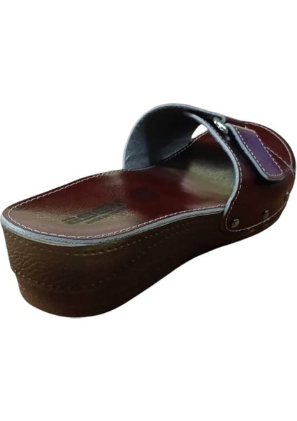 0314 Z 000 Kadın Cırtlı Ortopedik Terlik Bordo fırsatları