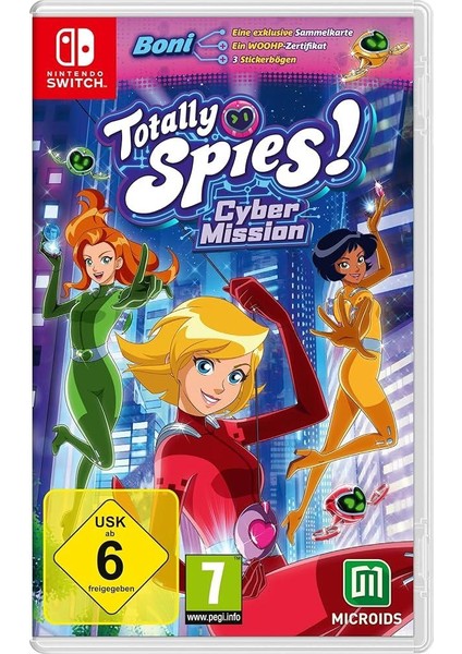 Totally Spies Cyber ​​mission Nintendo Switch Versiyonu