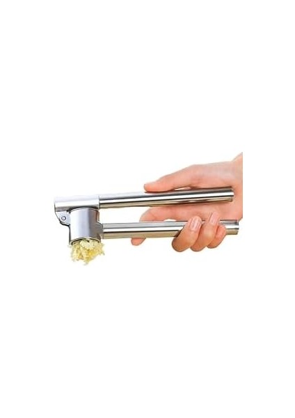 Home Sarımsak Ezici, Paslanmaz Çelik Sarımsak Presi, Sarımsak Kesici, Sarımsak Ezici, Sağlam Paslanmaz Çelik Saplı, Pratik Bir Mutfak Yardımcısı ve Mutfak Aleti, 15,8 x 5 cm fiyatları