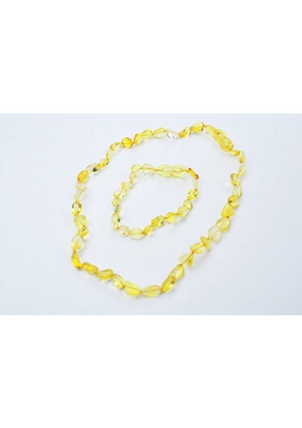 Bal Gözesi damla Kehribar Bebek Diş Seti