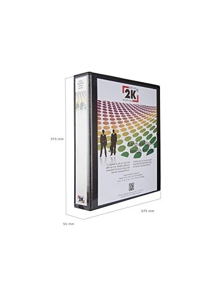 05-2d-S 2 Halka D Mekanizmalı Klasör Kutu Içi, Siyah, 5 Cm, 10 Adet fiyatları