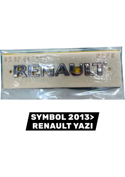 Renault Bagaj Yazı (Küçük)