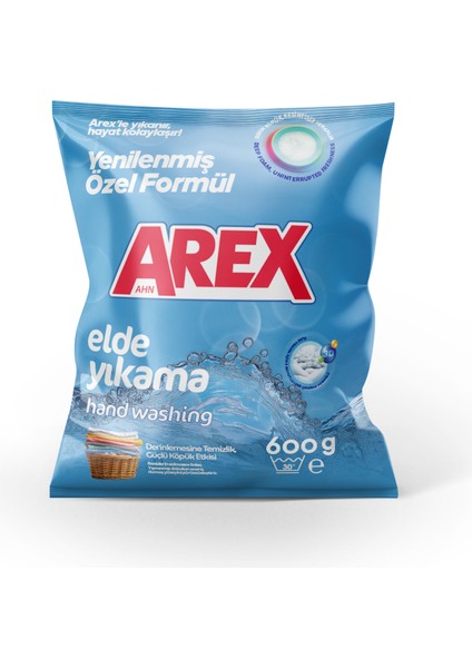 Elde Yıkama Toz Deterjan 600GR