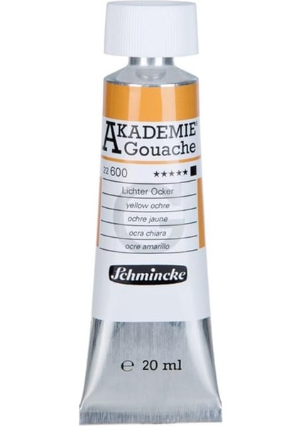Akademie Guaj Boya 20 ml 600 Yellow Ochre