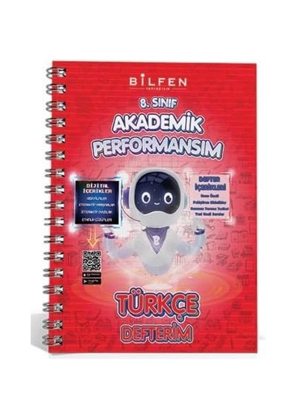 8 Akademik Performansım Defterim Bilfen Yayıncılık